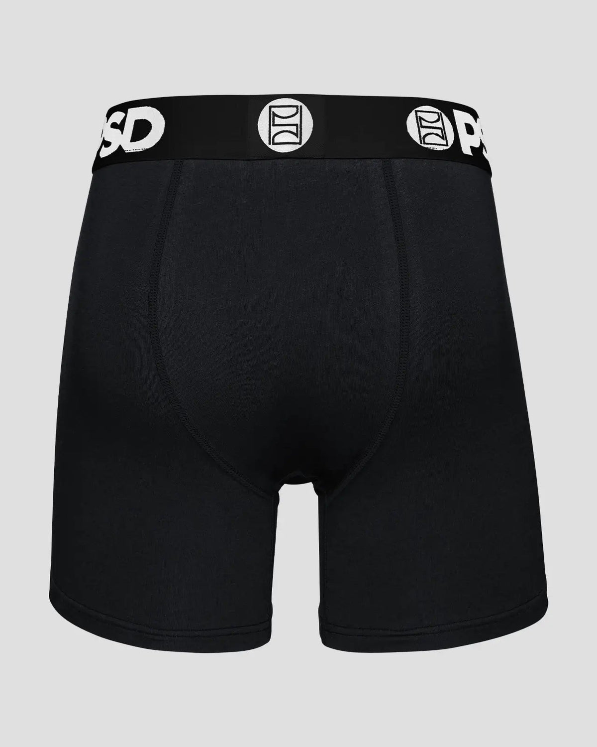 Solids 3 Pack - Black - Mid Length - Cotton