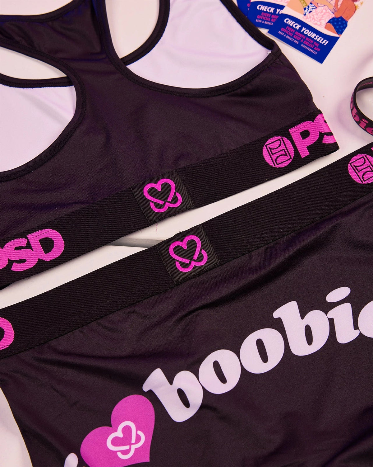 Keep A Breast - I Heart Boobies - Boy Short