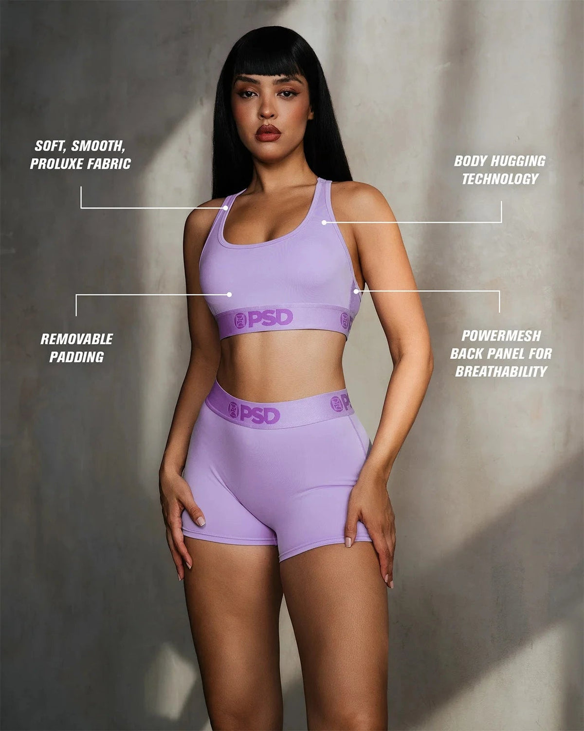 ProLuxe - Lavender - Performance Bra