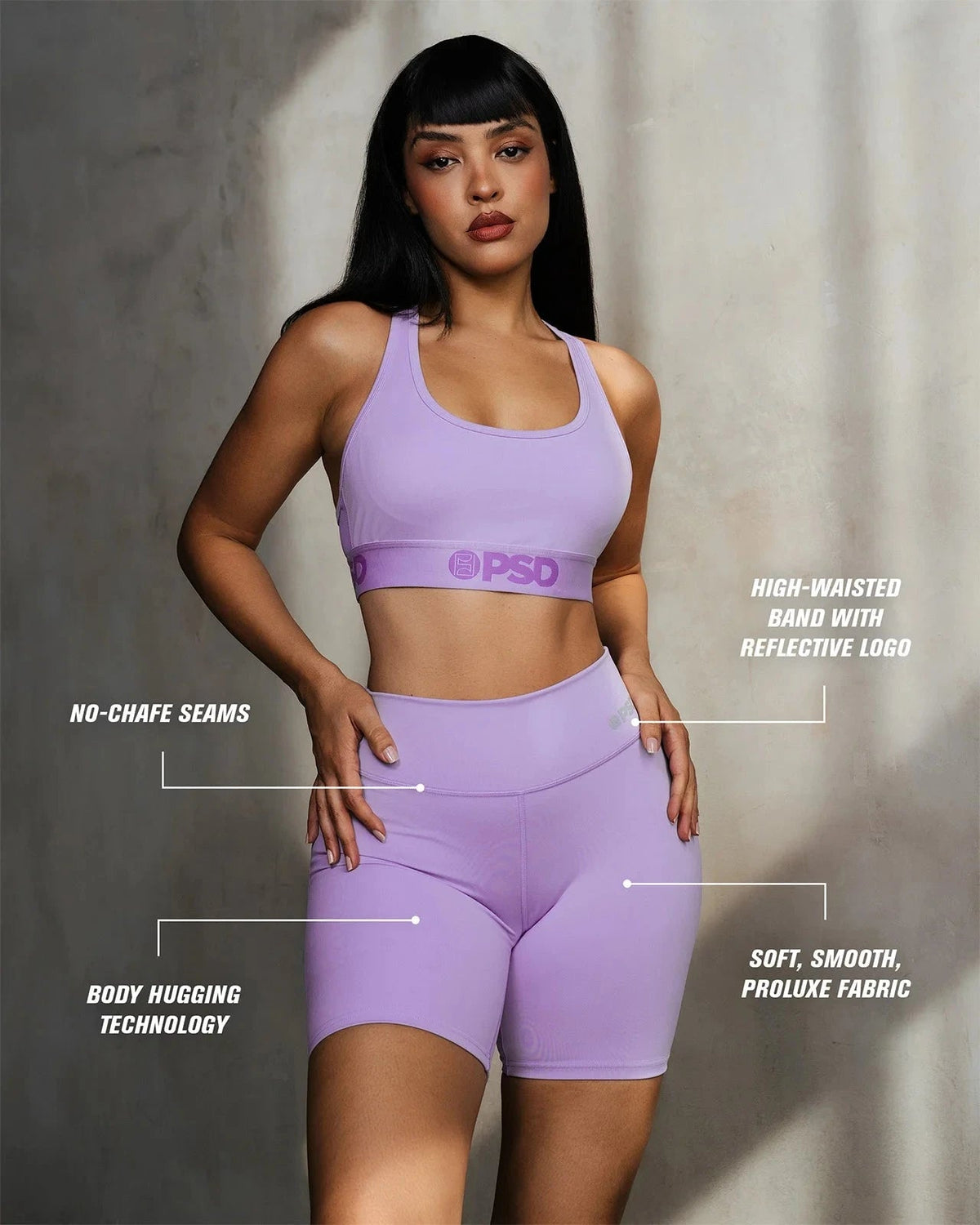 ProLuxe - Lavender - Biker Short