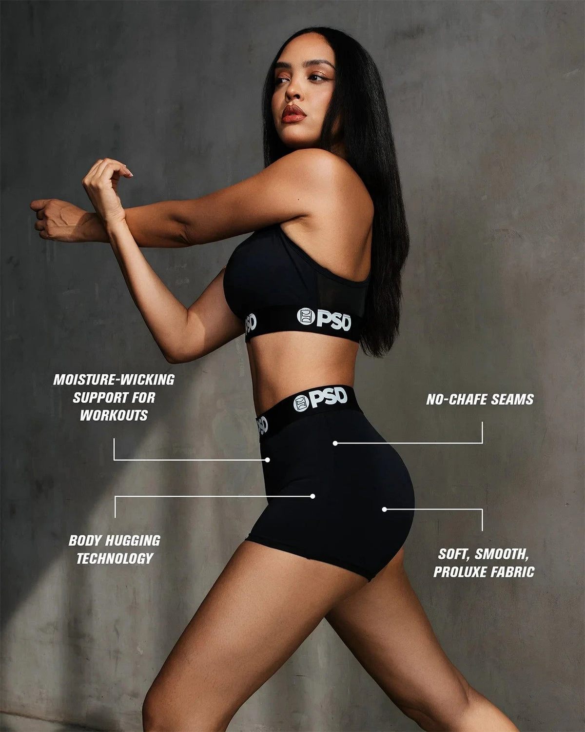 ProLuxe - Black - Compression Short