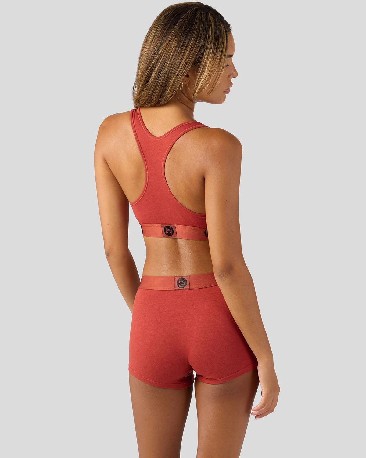 Modal Solids - Sienna - Boy Short - Modal