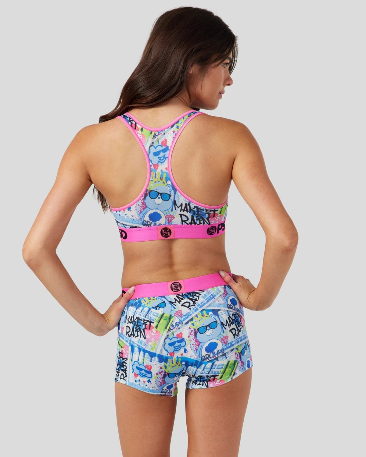 Care Bears - Make It Rain - Sports Bra