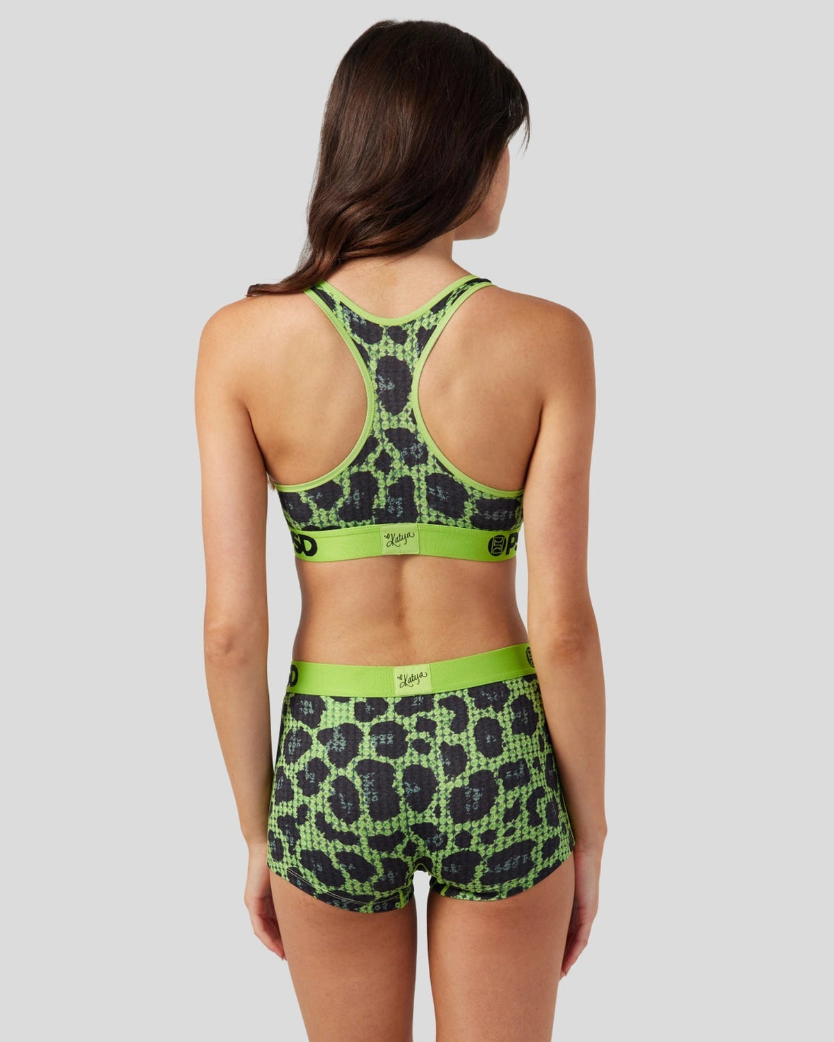 Katya Henry - Rhinestone Cheetah - Sports Bra