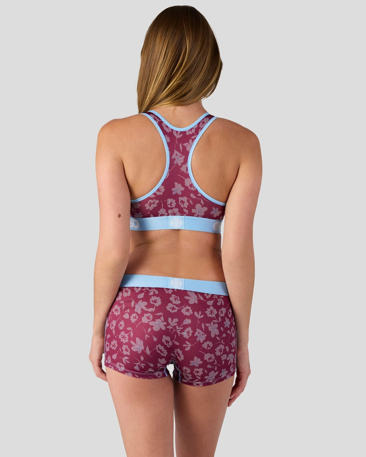 Halftone Bloom - Boy Short