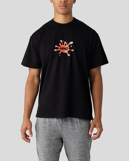 CHRY SLURPEE BLK TEE MULTI - TOPS