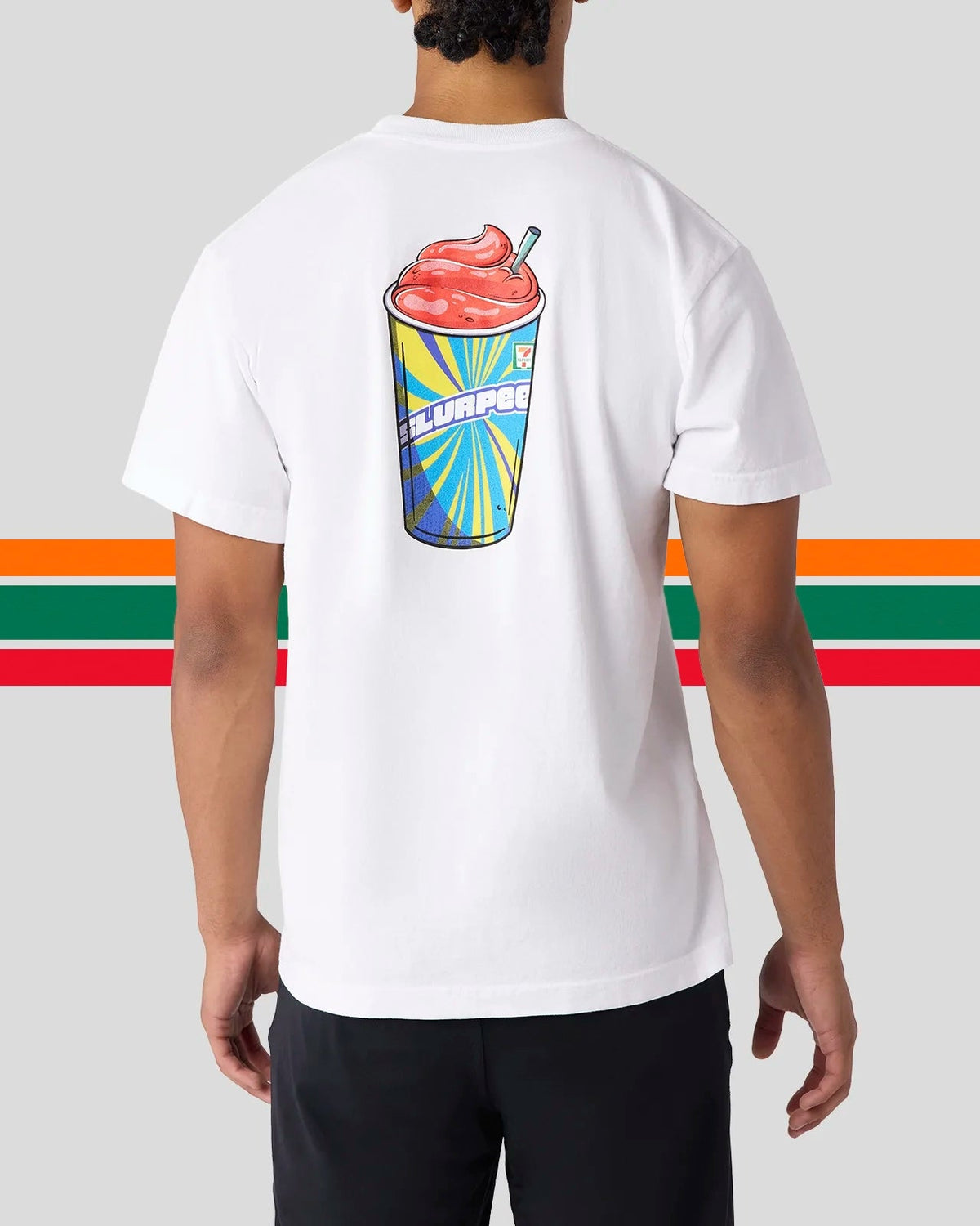 CHRY SLURPEE WHT TEE MULTI - TOPS
