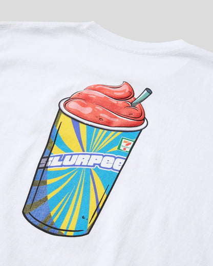 CHRY SLURPEE WHT TEE MULTI - TOPS