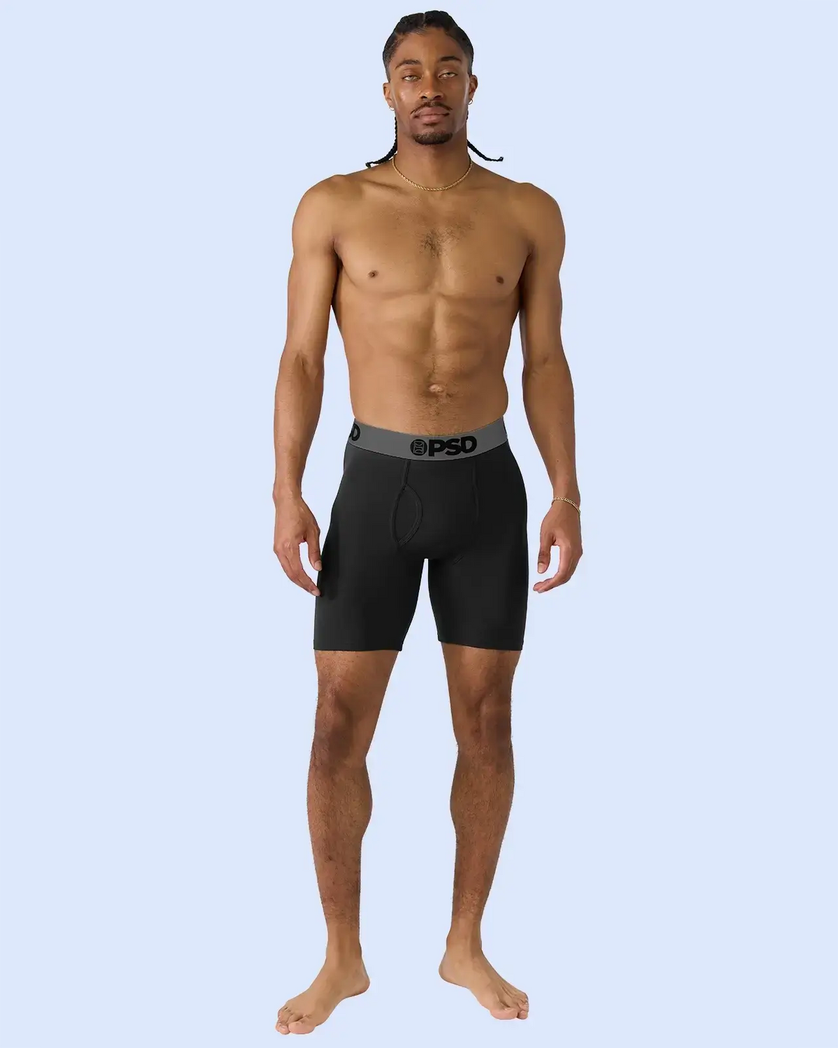 Luxe Modal 3 Pack - Black Grey - Standard Length - Luxe Modal