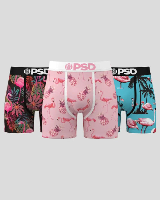 3 Pack - Flamingo Jungle - Mid Length