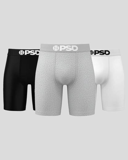 Solids 3 Pack - Neutrals - Standard Length - Cotton