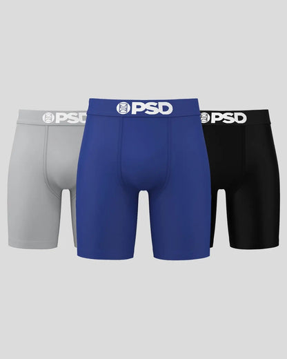 Solids 3 Pack - LA Blue - Standard Length - Cotton