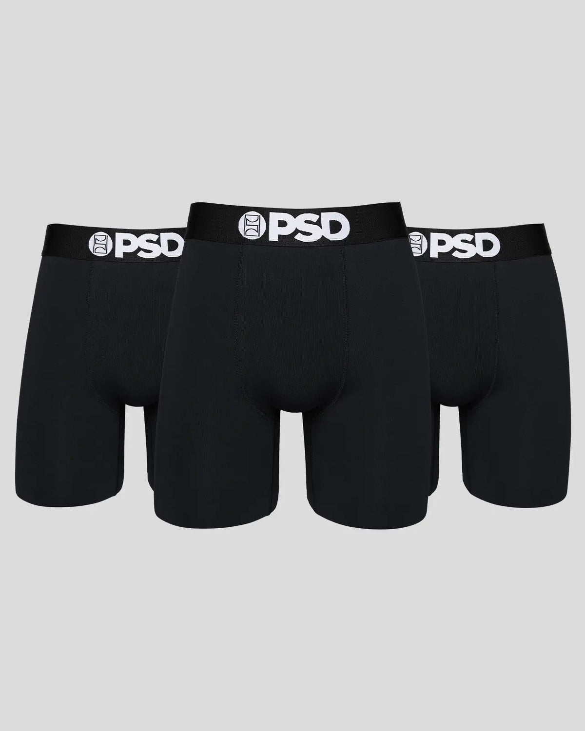 Solids 3 Pack - Black - Standard Length - Cotton
