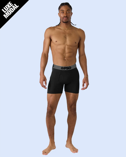 Luxe Modal - Black Grey - Mid Length - Luxe Modal
