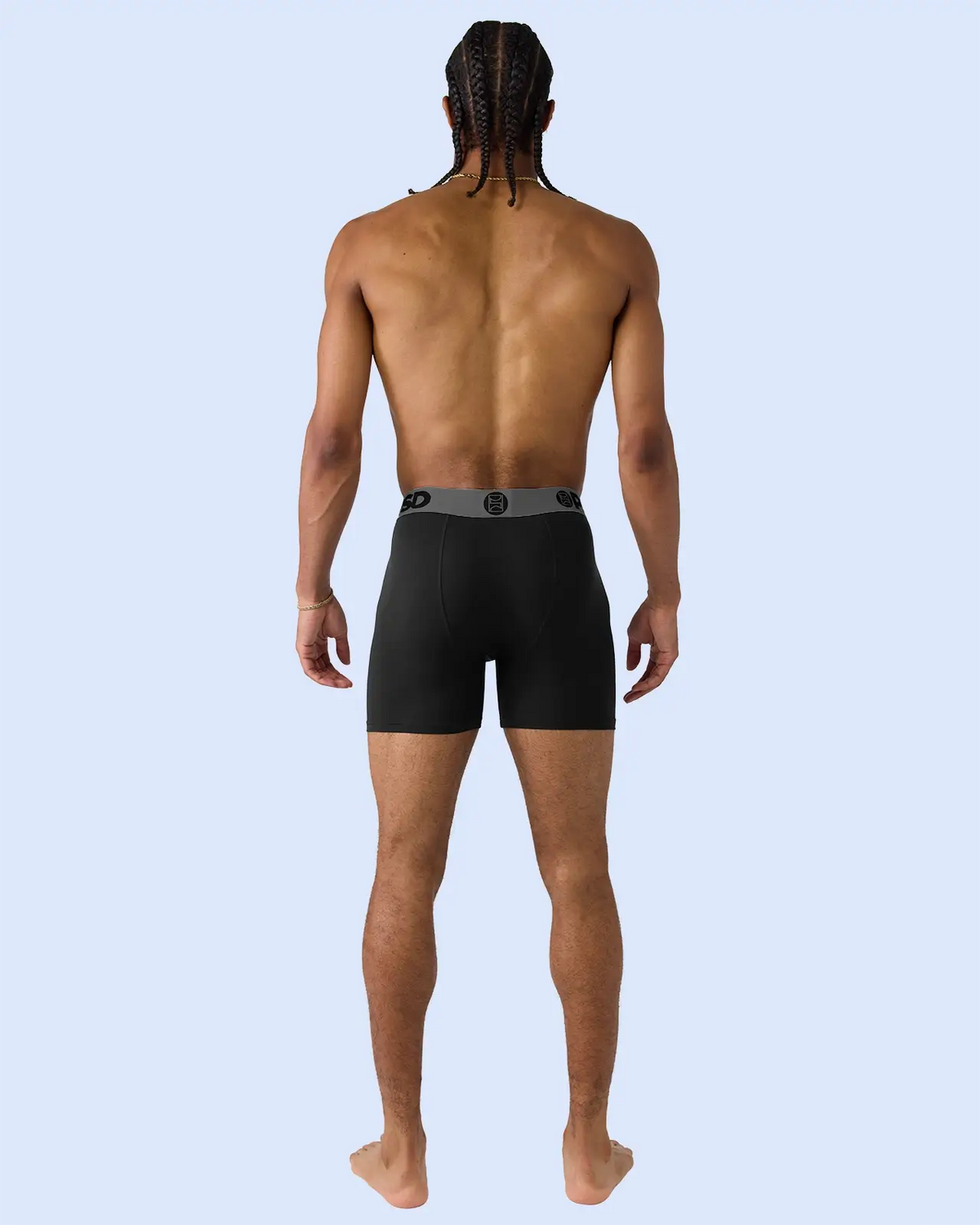 Luxe Modal - Black Grey - Mid Length - Luxe Modal