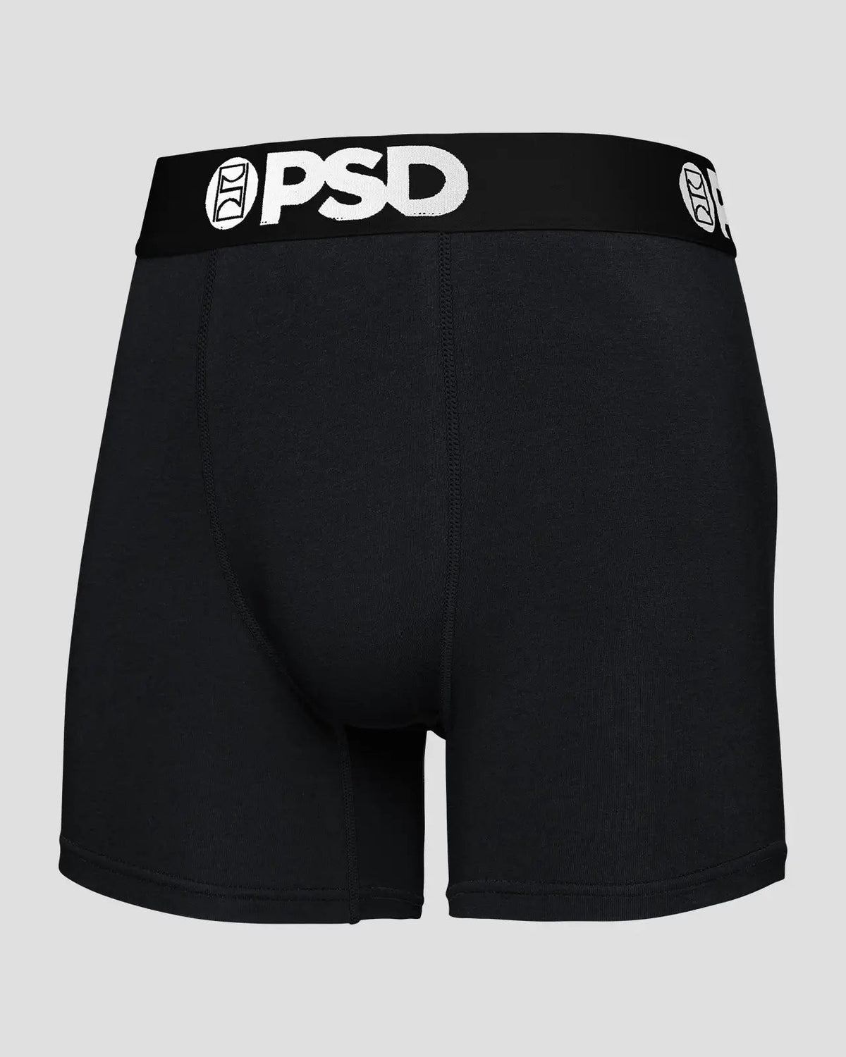 Solids 3 Pack - Black - Mid Length - Cotton