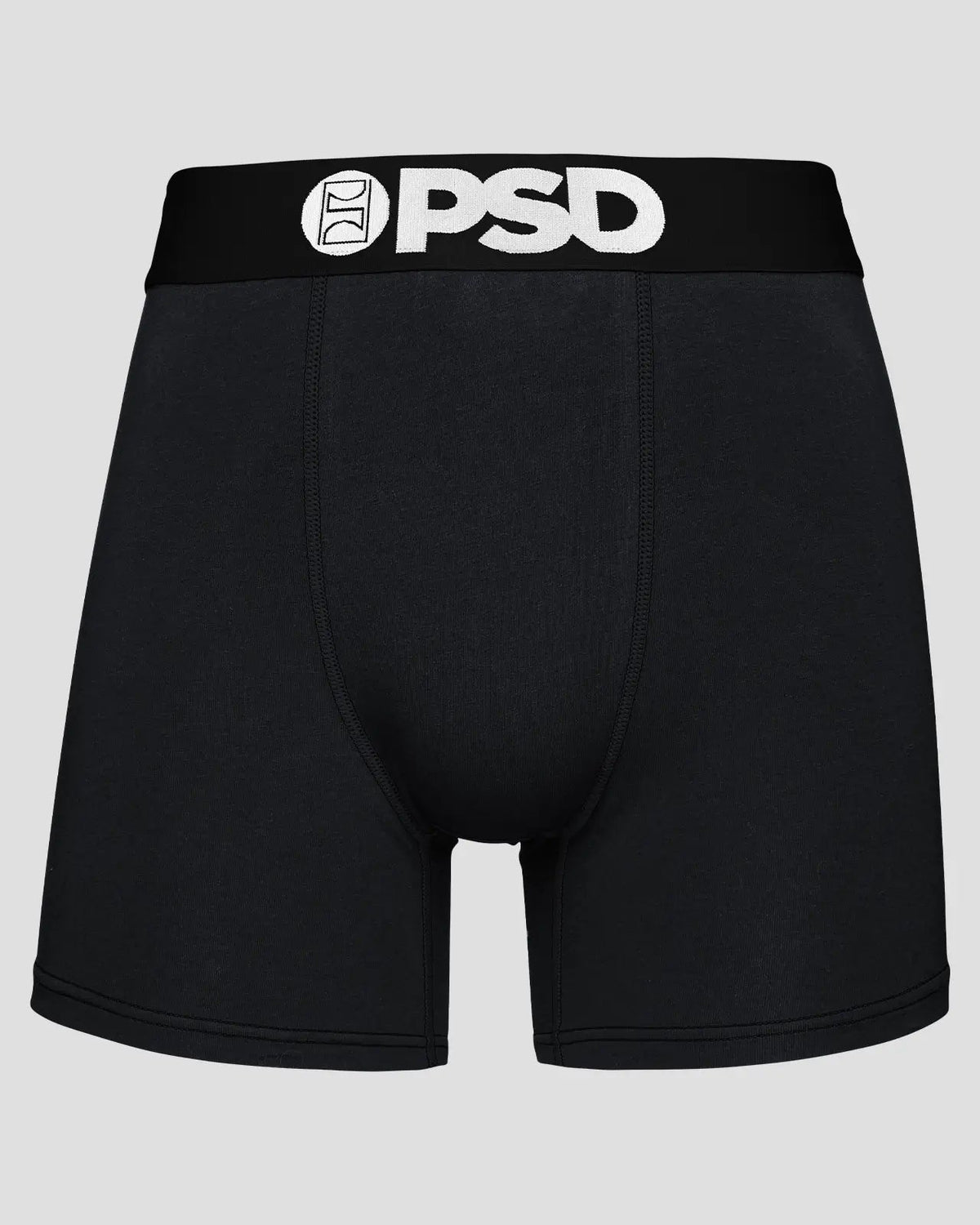 Solids 3 Pack - Black - Mid Length - Cotton