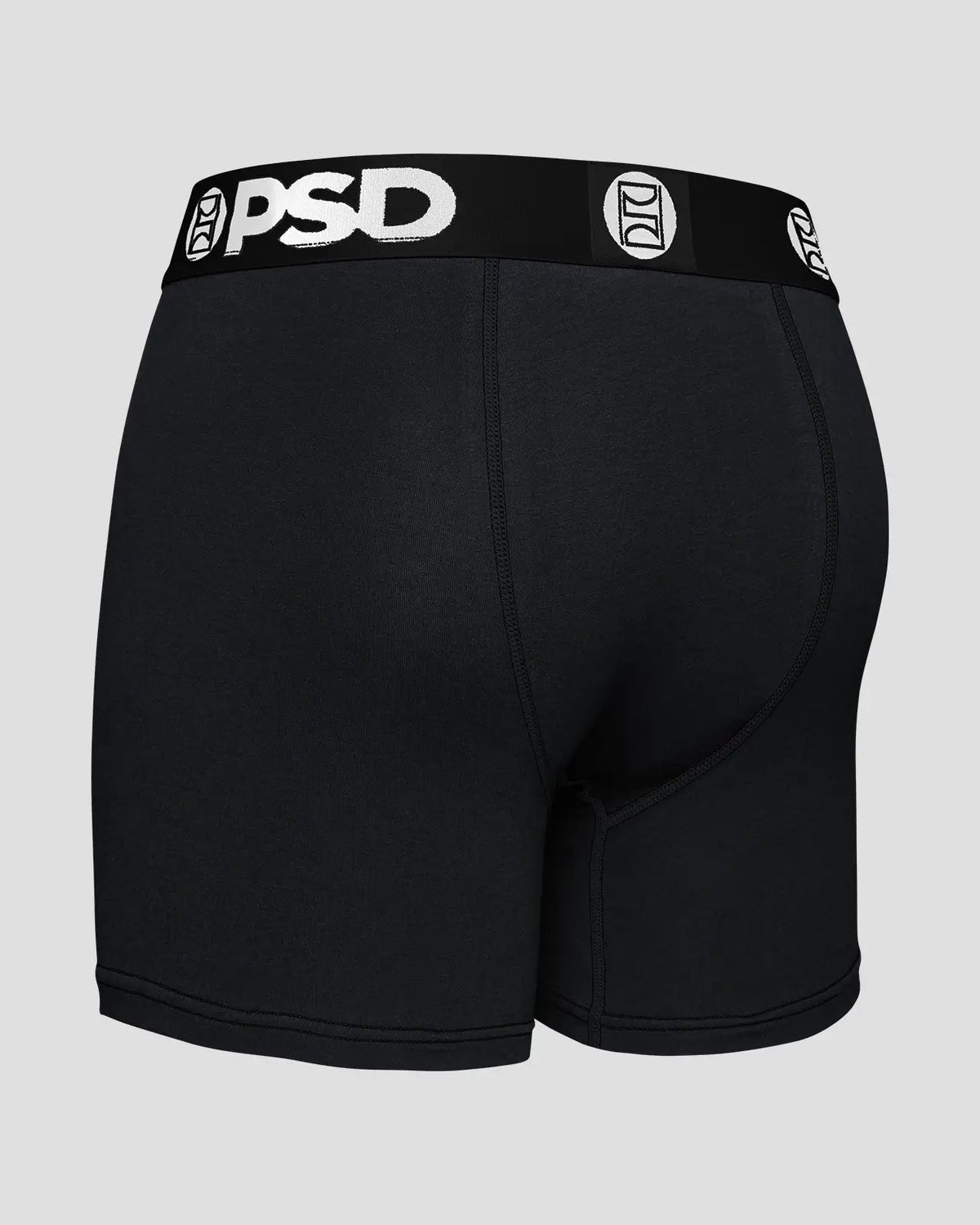 Solids 3 Pack - Black - Mid Length - Cotton