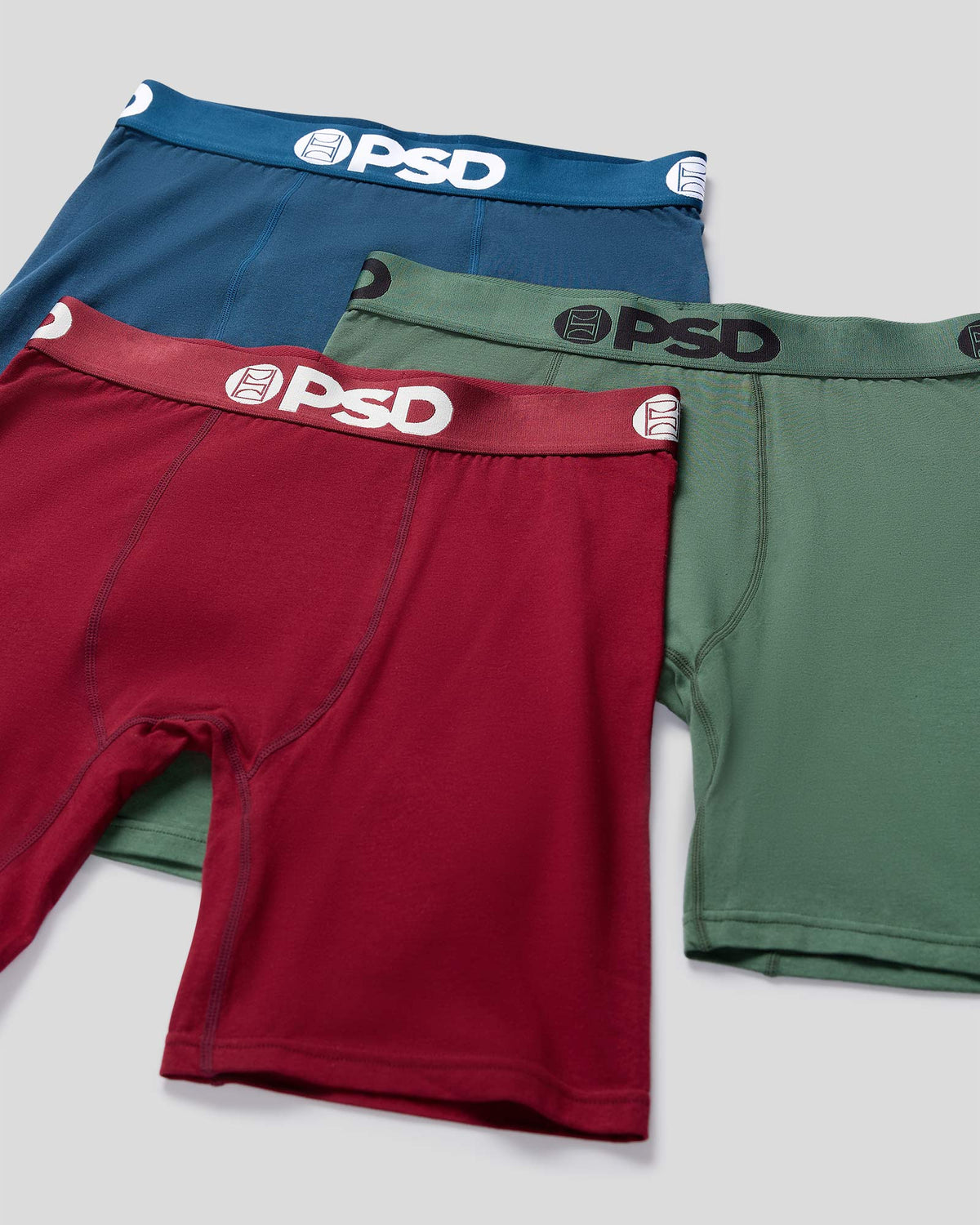 Solids 3 Pack - Dark Tones - Standard Length - Cotton