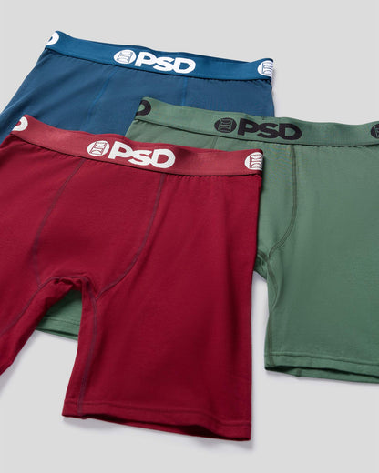 Solids 3 Pack - Dark Tones - Standard Length - Cotton