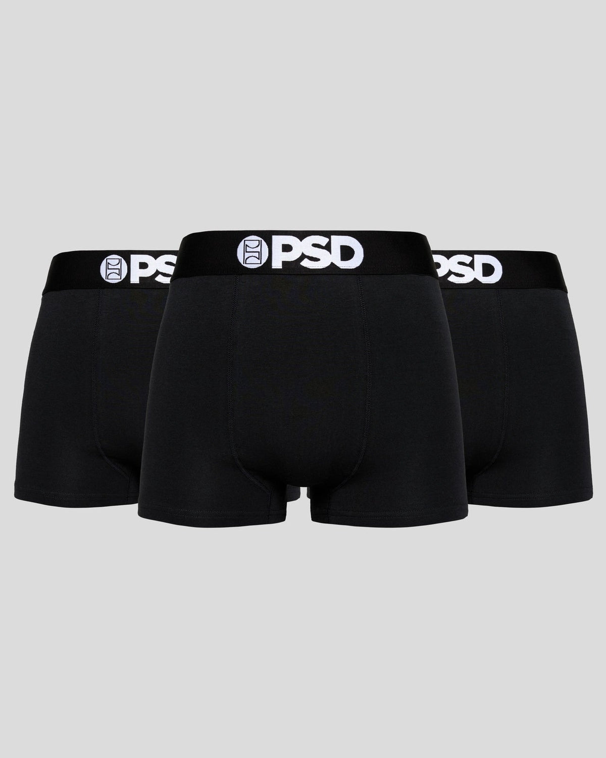 Solids 3 Pack - Black - Trunk - Cotton