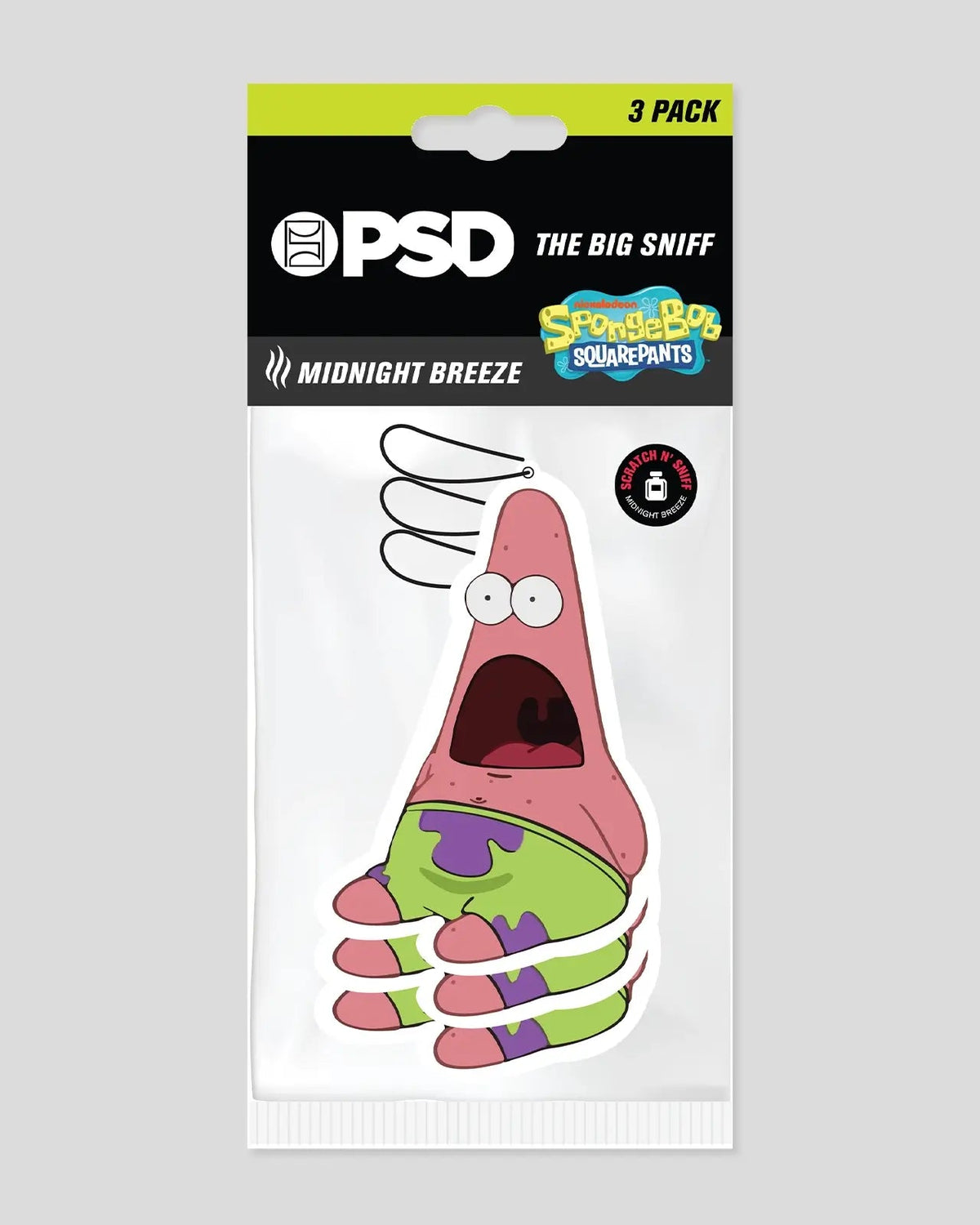 3 Pack - Patrick Shock - Air Freshener