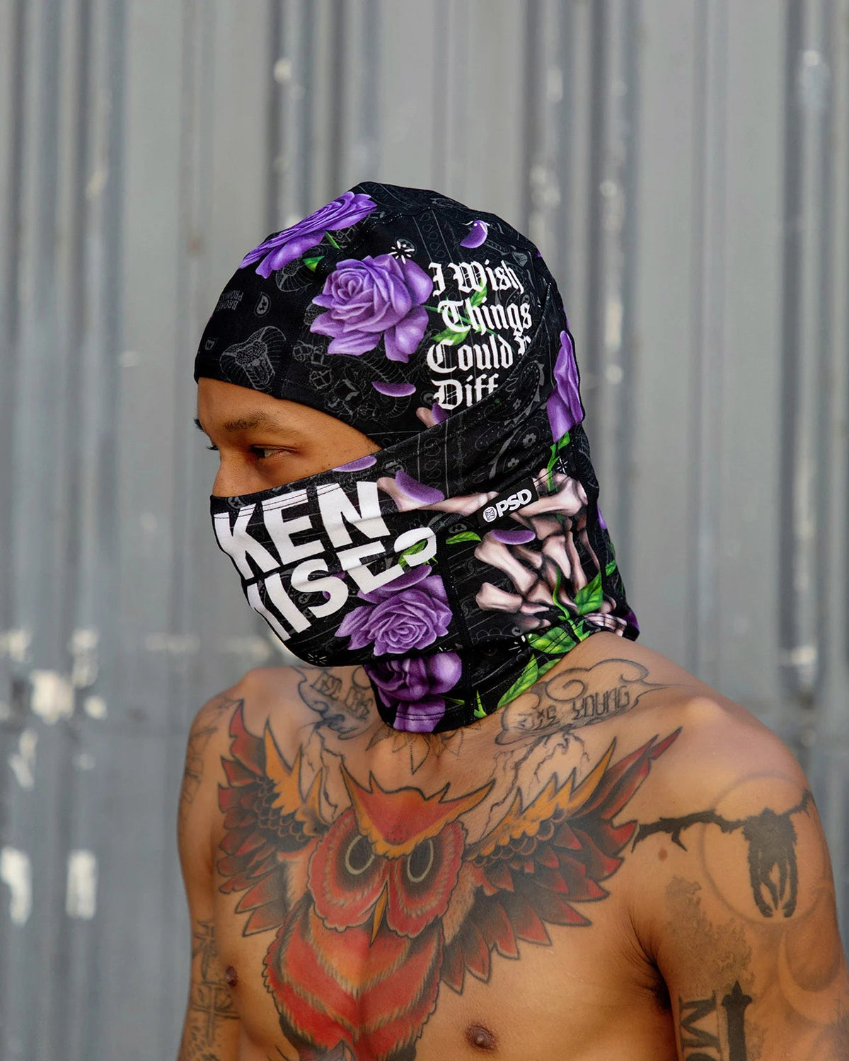 Broken Promises - Wish Purp - Hooded Mask