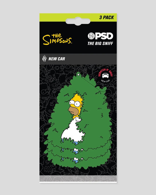 3 Pack - Homers Bush - Air Freshener