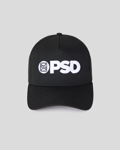 New Era x PSD Logo Hat Black - ACCESSORIES