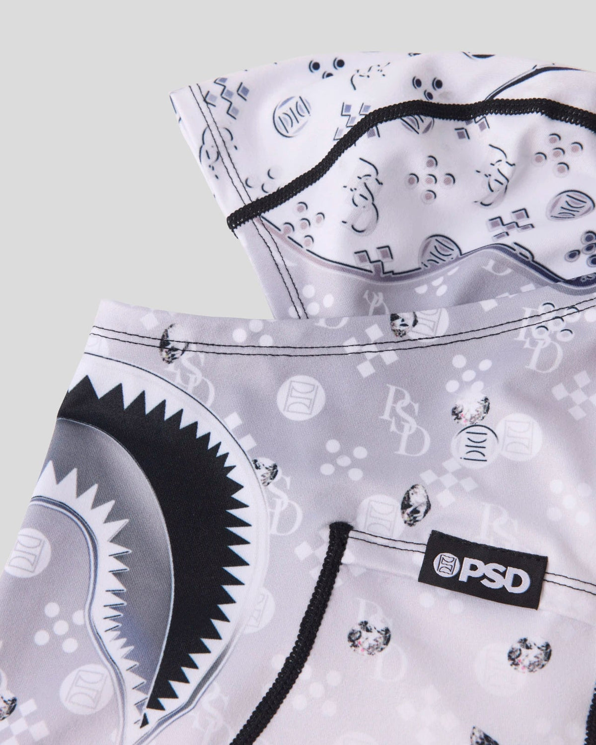 Warface White Diamond - Hooded Mask