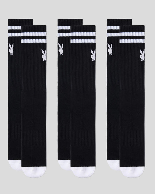 Playboy Crew Sock - 3 Pack - Crew Sock