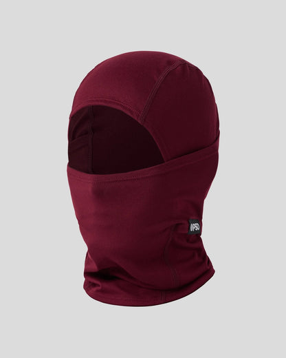 Dark Burgundy - Hooded Mask
