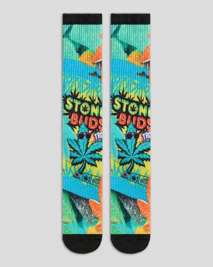 Trop Stoney Buds - Crew Sock