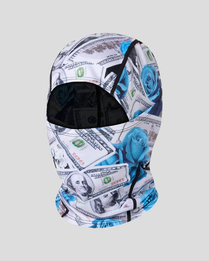 Powder Roses - Hooded Mask