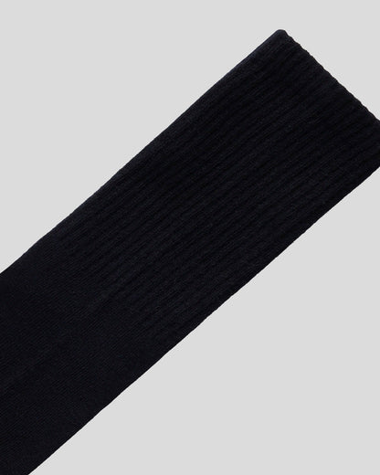 Womens Crew - Black - Crew Sock
