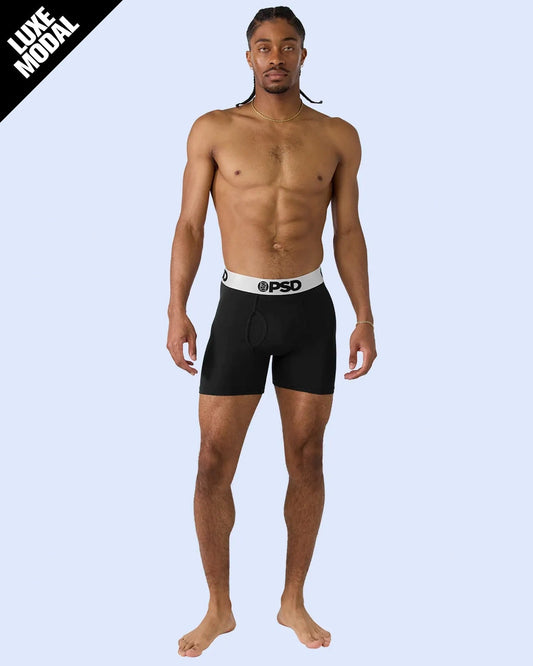 Luxe Modal - Black Silver - Mid Length - Luxe Modal