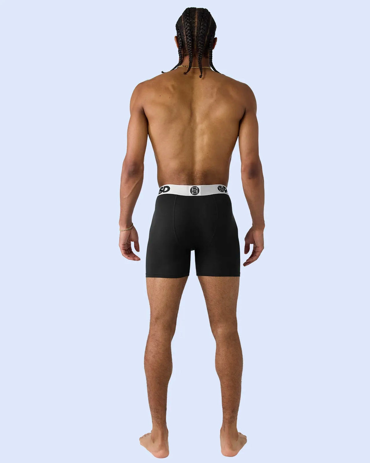 Luxe Modal - Black Silver - Mid Length - Luxe Modal