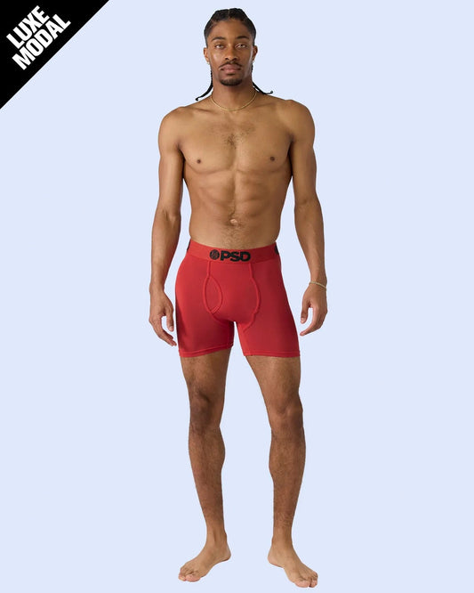Luxe Modal - Metallic Red - Mid Length - Luxe Modal