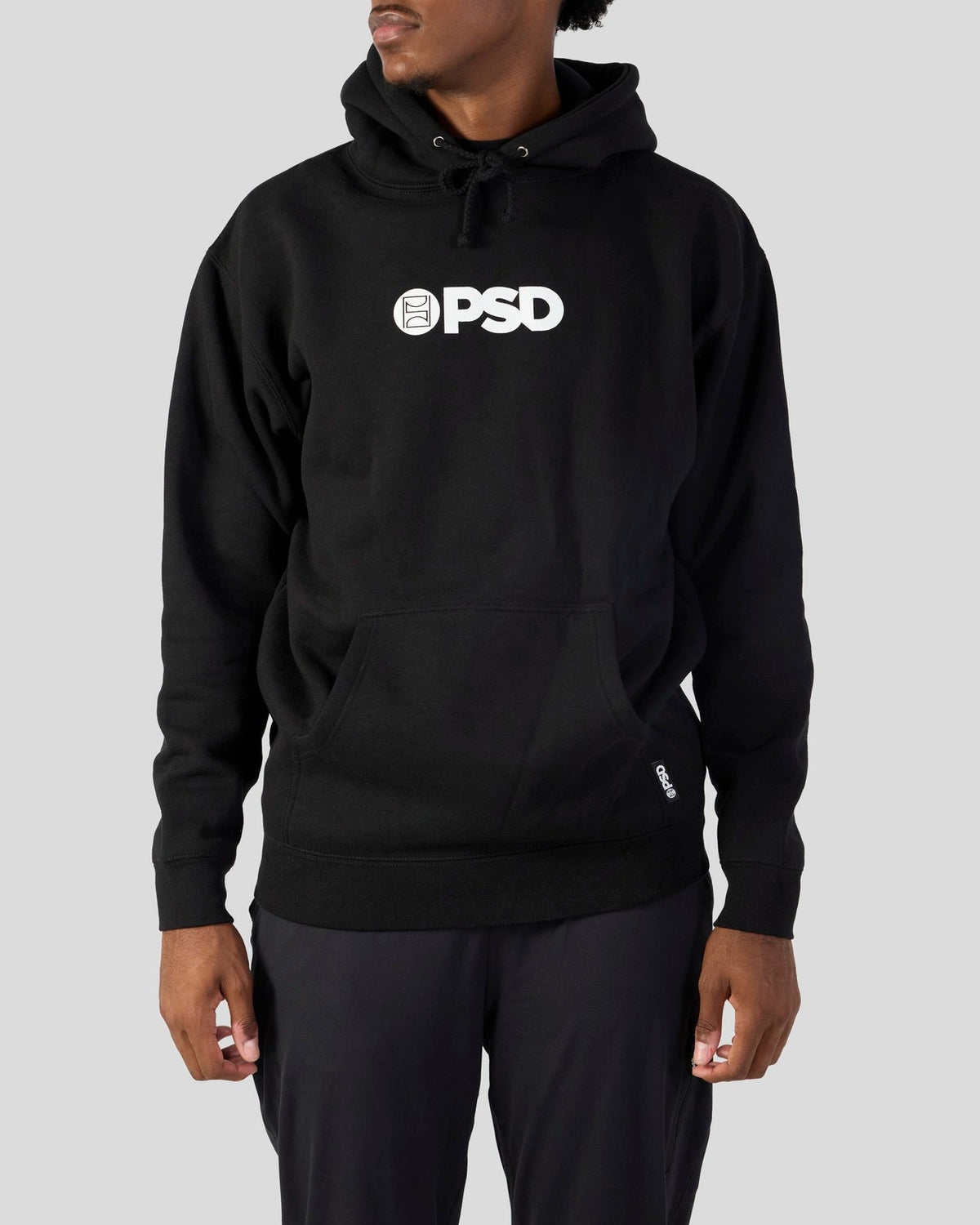PSD Black Hoodie - Classic Hoodie