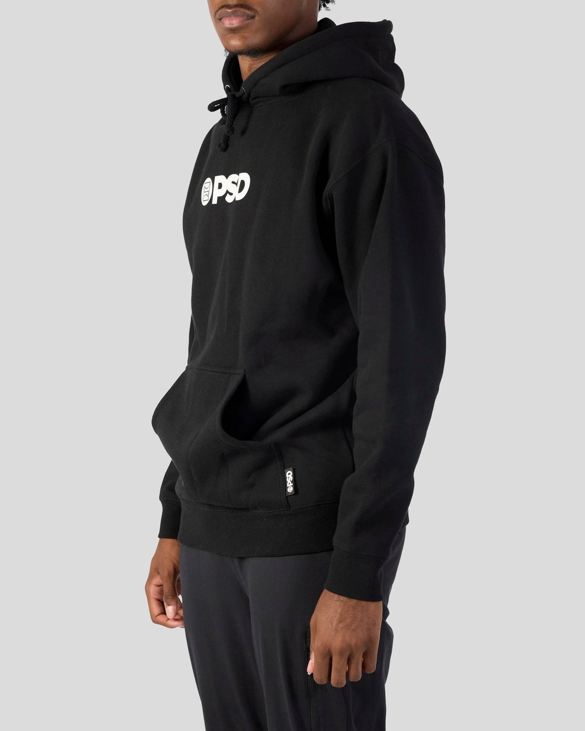 PSD Black Hoodie - Classic Hoodie
