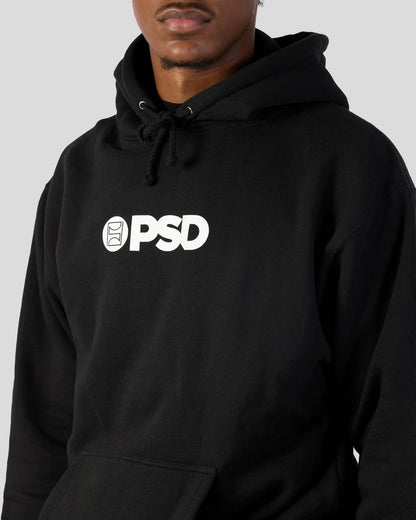 PSD Black Hoodie - Classic Hoodie