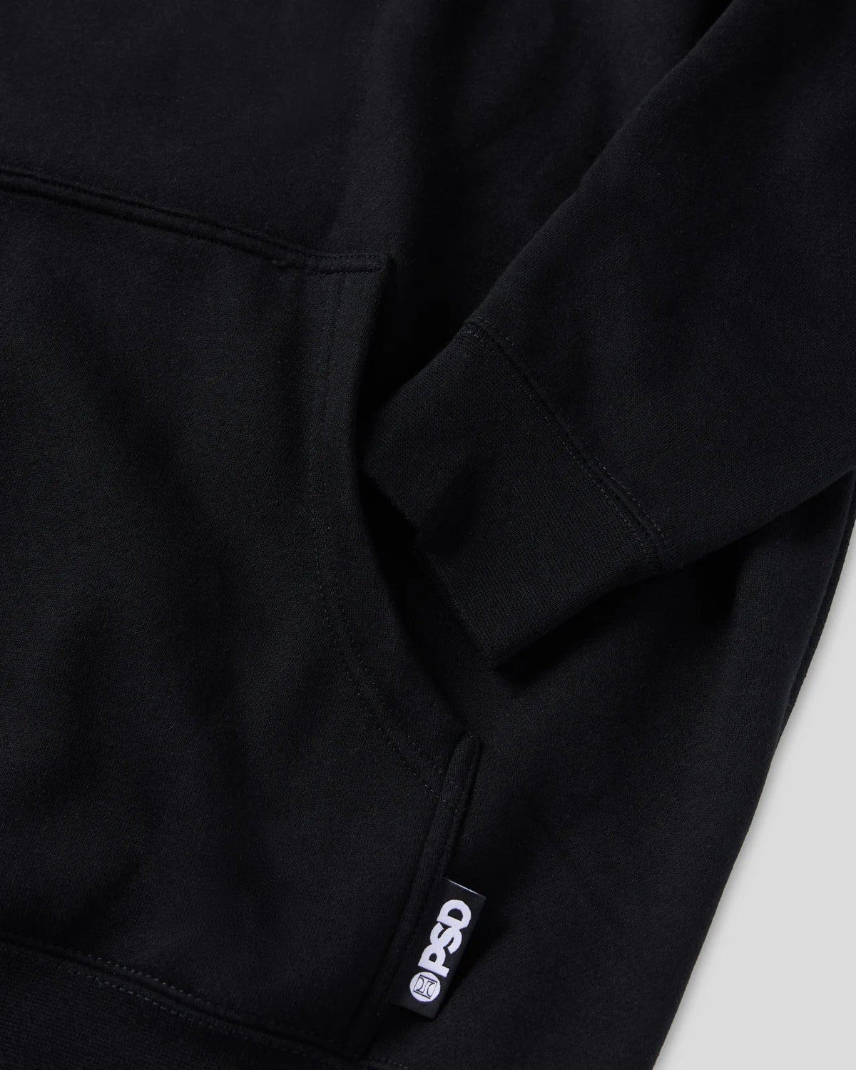 PSD Black Hoodie - Classic Hoodie