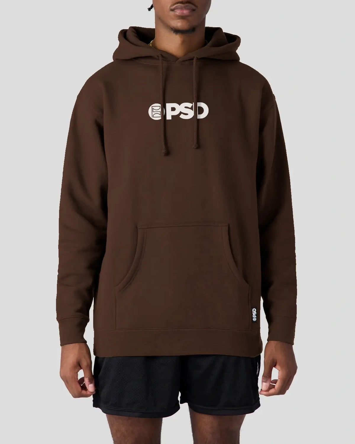 PSD Brown Hoodie - Classic Hoodie