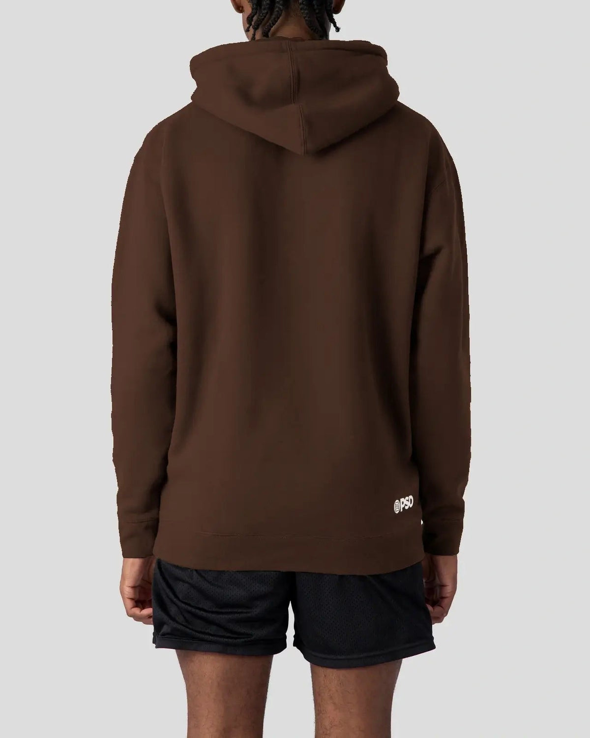PSD Brown Hoodie - Classic Hoodie