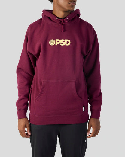 PSD Maroon Hoodie - Classic Hoodie