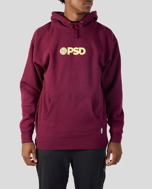 PSD Maroon Hoodie - Classic Hoodie