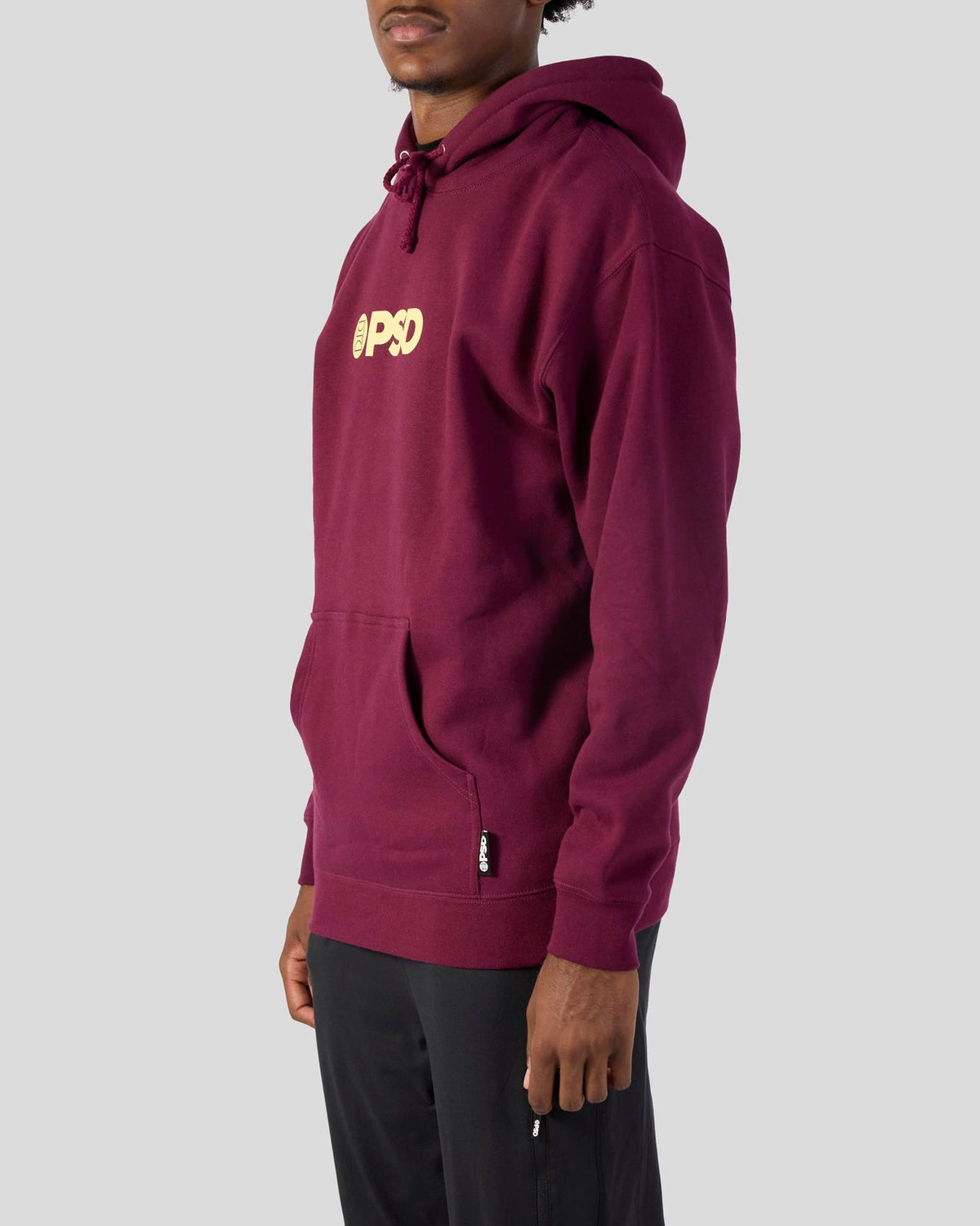 PSD Maroon Hoodie - Classic Hoodie