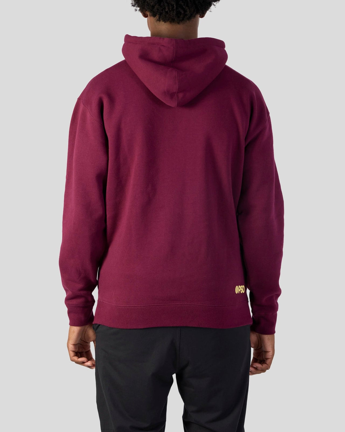 PSD Maroon Hoodie - Classic Hoodie