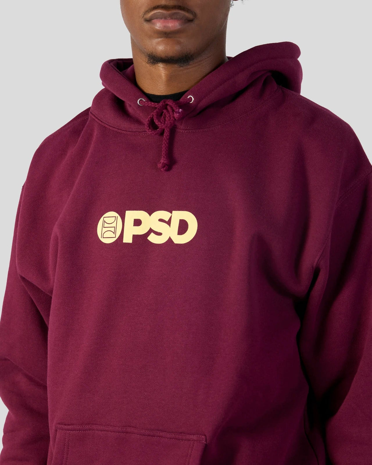 PSD Maroon Hoodie - Classic Hoodie