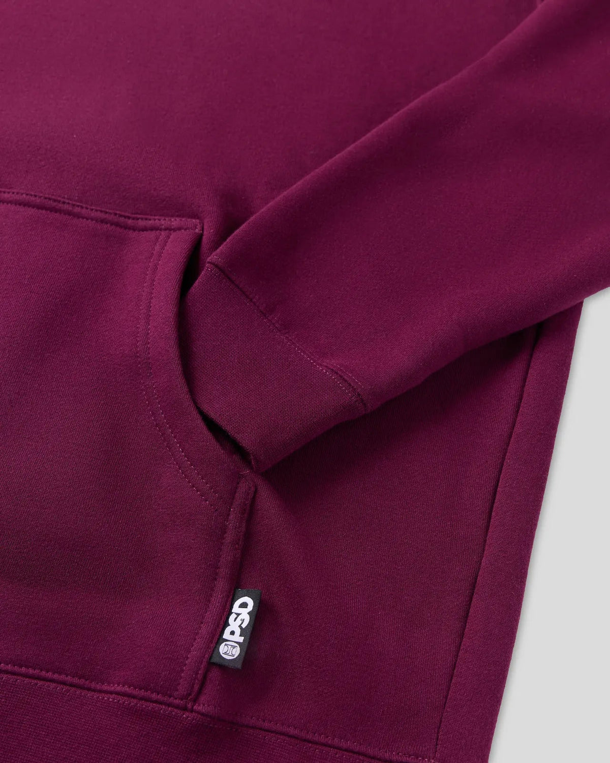 PSD Maroon Hoodie - Classic Hoodie
